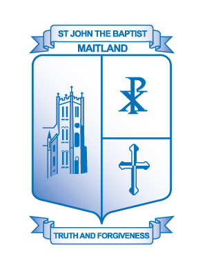 MAITLAND St John the Baptist Primary School Crest Image